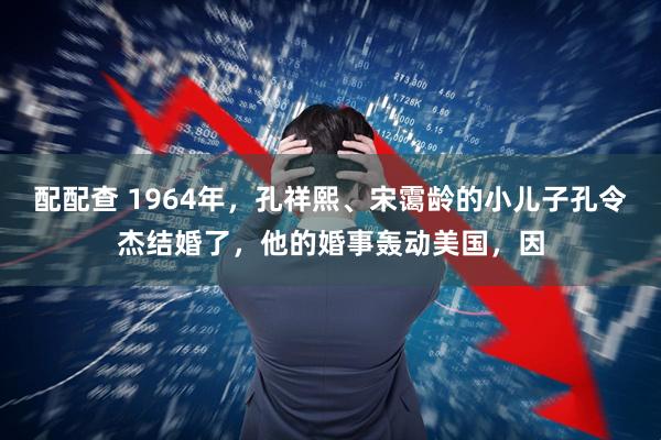 配配查 1964年，孔祥熙、宋霭龄的小儿子孔令杰结婚了，他的婚事轰动美国，因